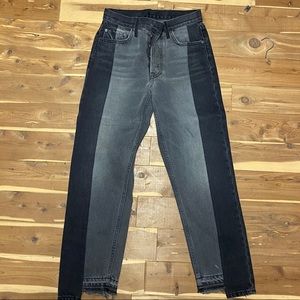 GRLFRND two tone jeans
